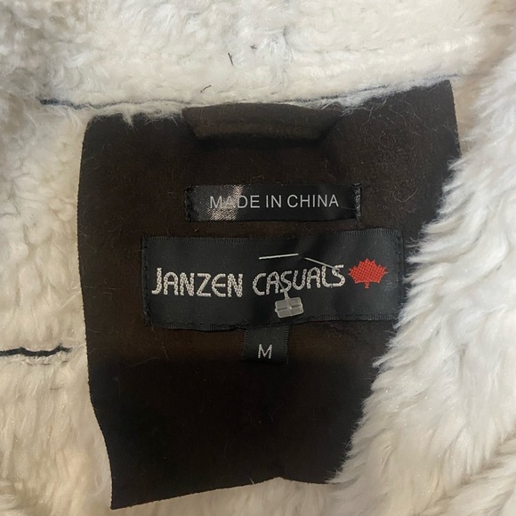 Vintage Brown and Cream Sherpa Coat - Picture 2 of 3